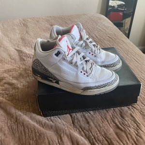 Jordan White Cement 3s